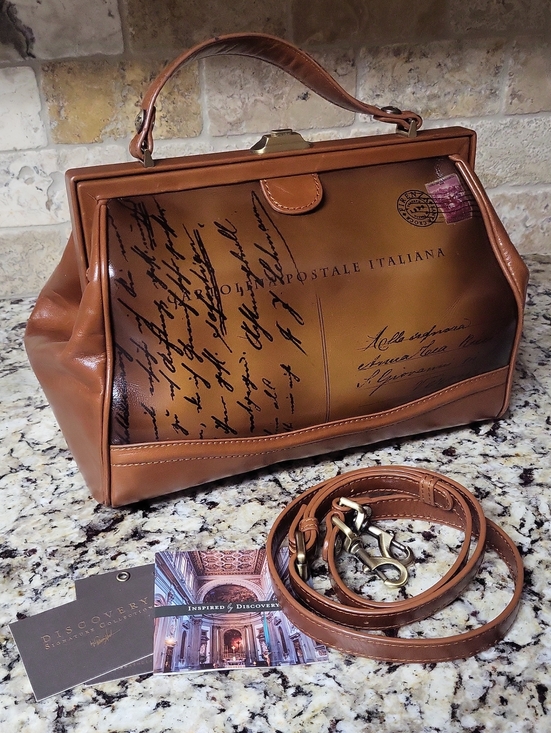 Patricia Nash Handbags - Patricia Nash Brianza Discovery Postcard Frame Satchel